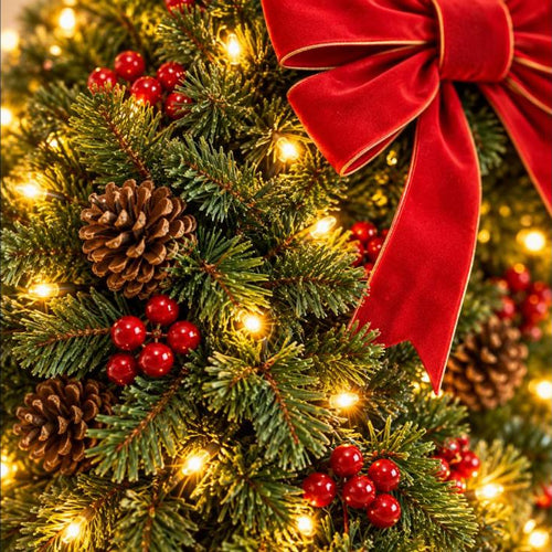 GlowWreath - Giant Pre-Lit Christmas Wreath